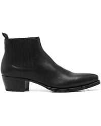 Prada - 50Mm Pointed-Toe Chealsea Boots - Lyst