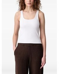 WRSTBHVR - Tilla Ribbed-Knit Tank Top - Lyst