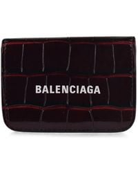 Balenciaga - Mini Leather Wallet - Lyst