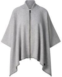 Bogner - Nellie Zip-Up Poncho - Lyst