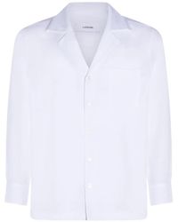 Lardini - Camp-Collar Pocket Shirt - Lyst