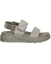 Timberland - Touch-Strap Suede Sandals - Lyst