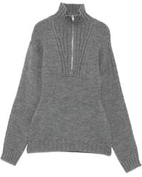 Jil Sander - Ribbed-Knit Sweater - Lyst