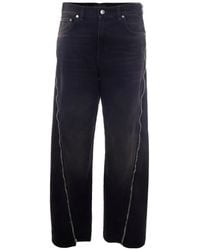 Haikure - Zip-Detail Straight-Leg Jeans - Lyst