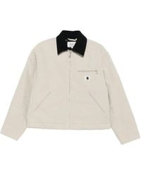 Carhartt - Corduroy-Collar Zip-Front Jacket - Lyst