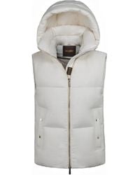 Moorer - Fuente-Ba1 Detachable-Hood Padded Gilet - Lyst
