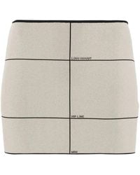 Vetements - Motif-Print Mini Skirt - Lyst