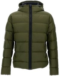 Fay - Hooded Quilted Jacket - Lyst