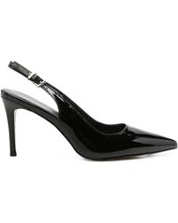 SERGIO MORETTI FIRENZE - Patent-Finish Slingback Pumps - Lyst