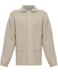 Lisa Yang - Louis Button-Up Cardigan Jacket - Lyst