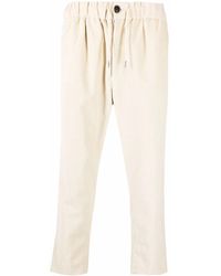 Ami Paris - Pantaloni A Coste Con Coulisse - Lyst