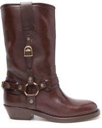 Isabel Marant - Bottines Heiko En Cuir - Lyst