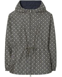 Tory Burch - T Monogram-Jacquard Reversible Jacket - Lyst