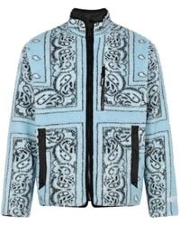 Supreme - Fleecejacke Mit Bandana-Print - Lyst