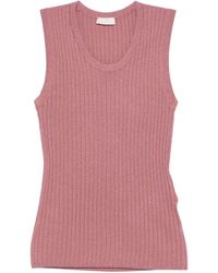 Liu Jo - Ribbed Top - Lyst