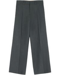 Lemaire - Twill-Hose Mit Bundfalten - Lyst