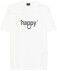 Paul Smith - Happy Short-Sleeve T-Shirt - Lyst