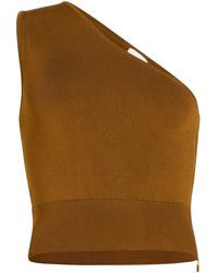 Patou - One-Shoulder Knitted Top - Lyst