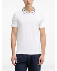 Guess - Logo-Collar Polo Shirt - Lyst