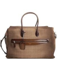 Santoni - Borsone Intrecciato - Lyst