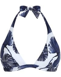 Vilebrequin - Papagaio Leaf-Print Bikini Top - Lyst