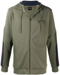hugo boss hoodie zip