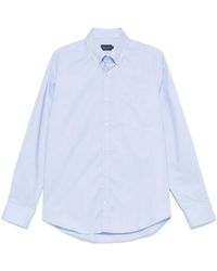 Paul & Shark - Overhemd Van Katoenen Twill - Lyst