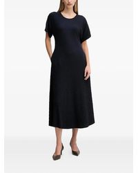 Sandro Ferrone - Pleated A-Line Midi Dress - Lyst