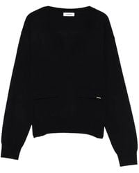 Sandro - Sudadera Con Cuello En V - Lyst