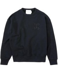 Closed - Sweater Met Geborduurd Logo - Lyst