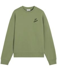 Café Kitsuné - Sudadera Con Logo Bordado - Lyst