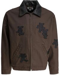 thisisneverthat - Dancing-Bear Cotton Jacket - Lyst