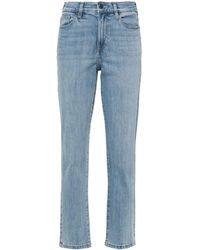 DKNY - Broome High-rise Straight-leg Jeans - Lyst