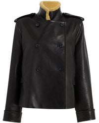 KHAITE - Dean leather jacket - Lyst