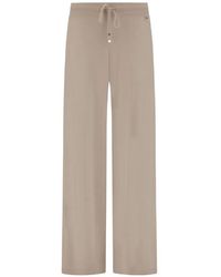 Herno - Drawstring-Waist Cashmere Trousers - Lyst