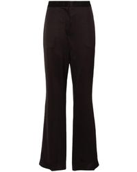 Jil Sander - Pressed-crease High-waisted Trousers - Lyst