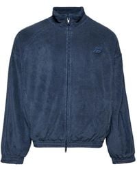 Alexander Wang - Fleece Zip-Up Track Jacket - Lyst