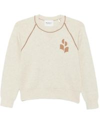 Isabel Marant - Loriby Logo-Patch Sweater - Lyst
