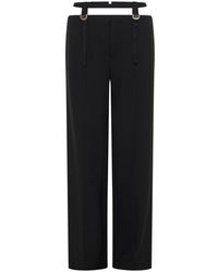 Dion Lee - Buckled-waist Cut-out Trousers - Lyst