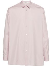 The Row - Albie Cotton Shirt - Lyst