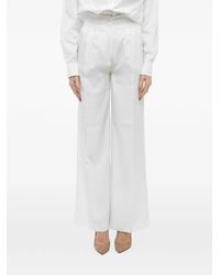 Hebe Studio - The Girlfriend Pleated Palazzo Pants - Lyst