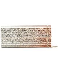 Jimmy Choo - Sweetie Glitter-Effect Clutch Bag - Lyst