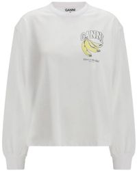 Ganni - T-Shirts - Lyst