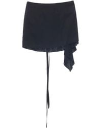 Ann Demeulemeester - Bodie Mini Skirt - Lyst