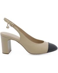 MICHAEL Michael Kors - Piper Flex Cap-Toe Slingback-Strap Heeled Pumps - Lyst