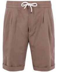 Brunello Cucinelli - Short À Lien De Resserrage - Lyst