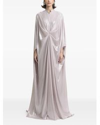 Gemy Maalouf - Draped Loose-Cut Maxi Kaftan - Lyst