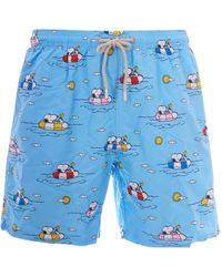 MC2 Saint Barth - Lighting Snoopy Chill Yacht Costume Swim Shorts - Lyst