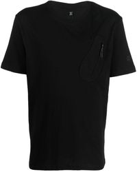 McQ - Zip-pocket Detail T-shirt - Lyst