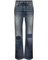R13 - Slim-Fit-Jeans mit hohem Bund - Lyst